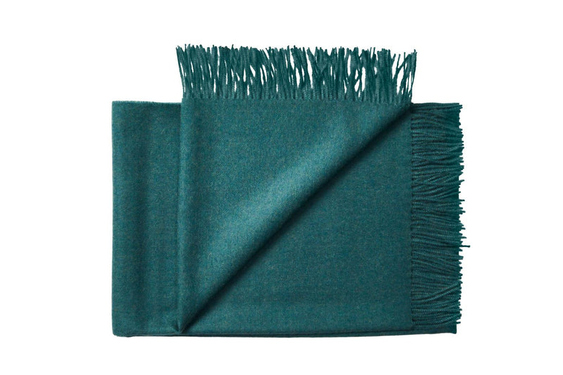 Silkeborg Uldspinderi ApS Cusco 130x200 cm Throw 00819 Teal Green