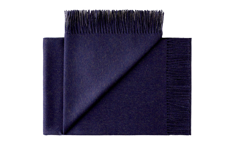 Silkeborg Uldspinderi ApS Cusco 130x200 cm Throw 01982 Midnight Blue