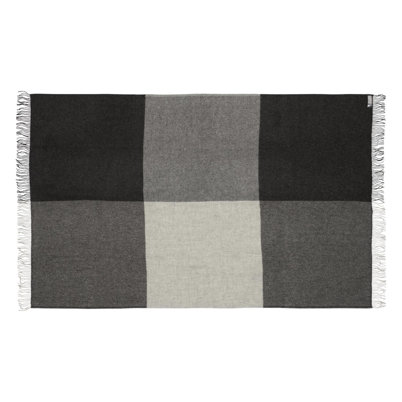 Silkeborg Uldspinderi ApS Drejø 140x240 cm Throw 01052 Grey Mix (03152)