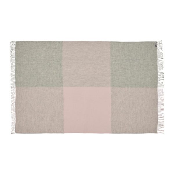 Silkeborg Uldspinderi ApS Drejø 140x240 cm Throw 02152 Rosa (02152)