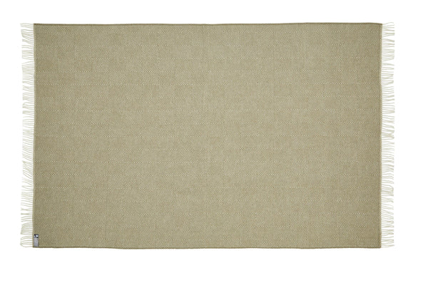 Silkeborg Uldspinderi ApS Fanø 130x200 cm Throw 00188 Light Green (00874)