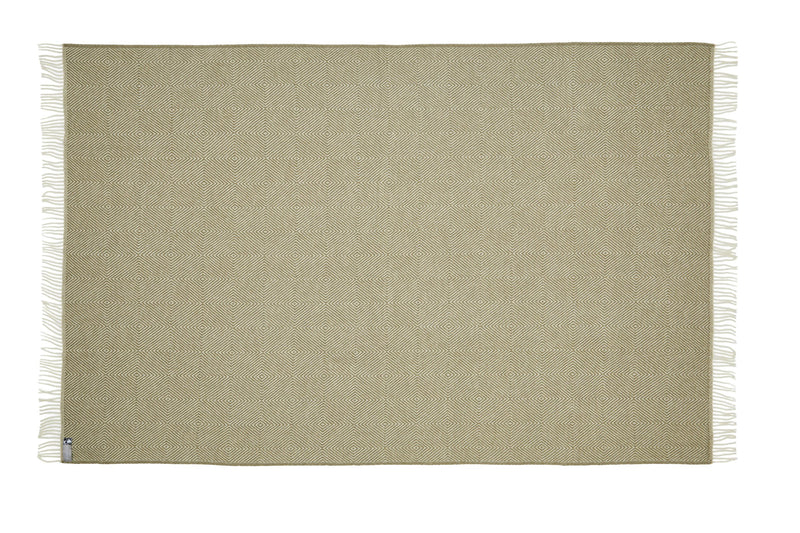 Silkeborg Uldspinderi ApS Fanø 130x200 cm Throw 00188 Light Green (00874)