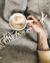 Silkeborg Uldspinderi ApS Fanø 140x240 cm Throw 00109 Light Nordic Grey