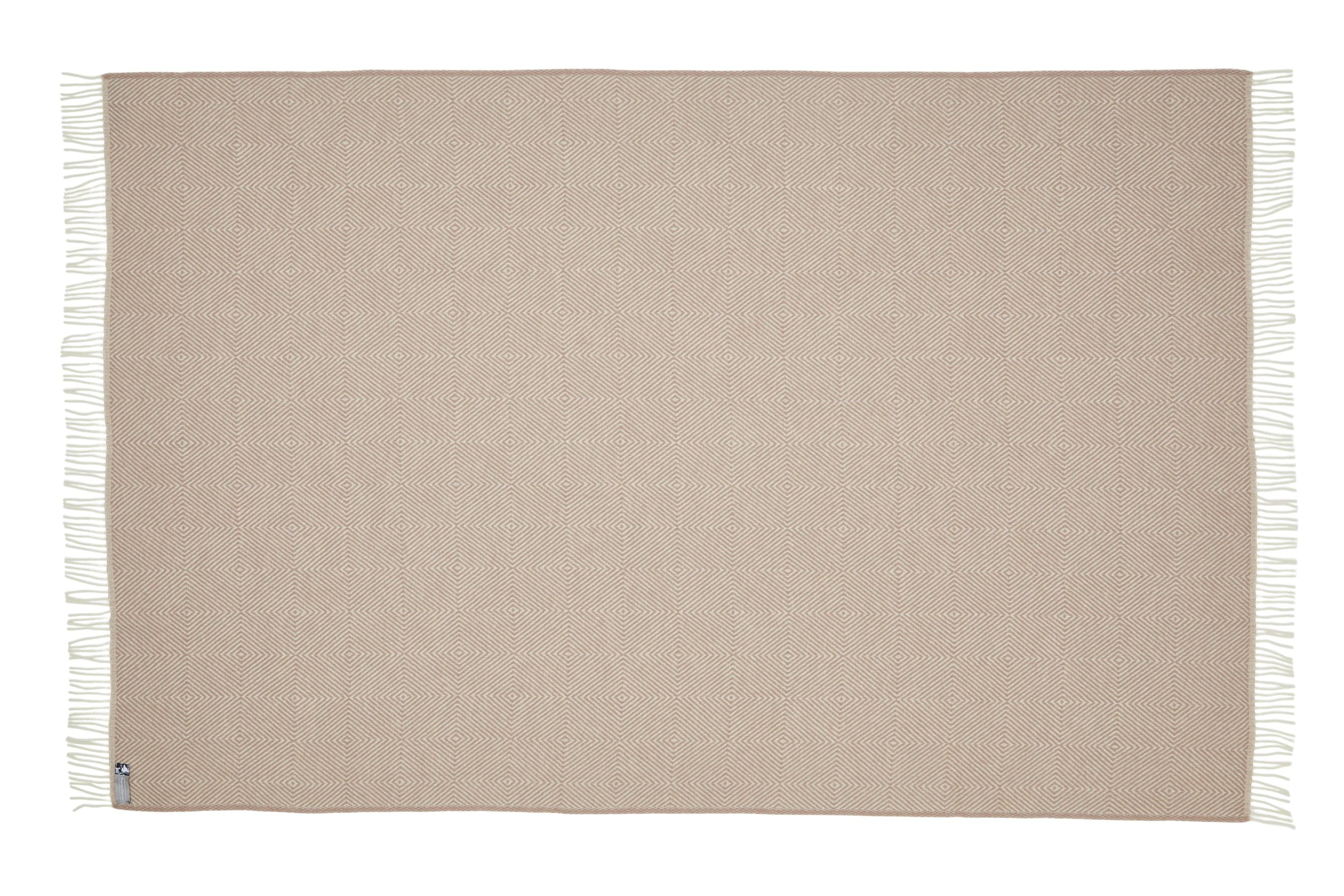 Silkeborg Uldspinderi ApS Fanø 140x240 cm Throw 01927 Dusty Rose (00876)