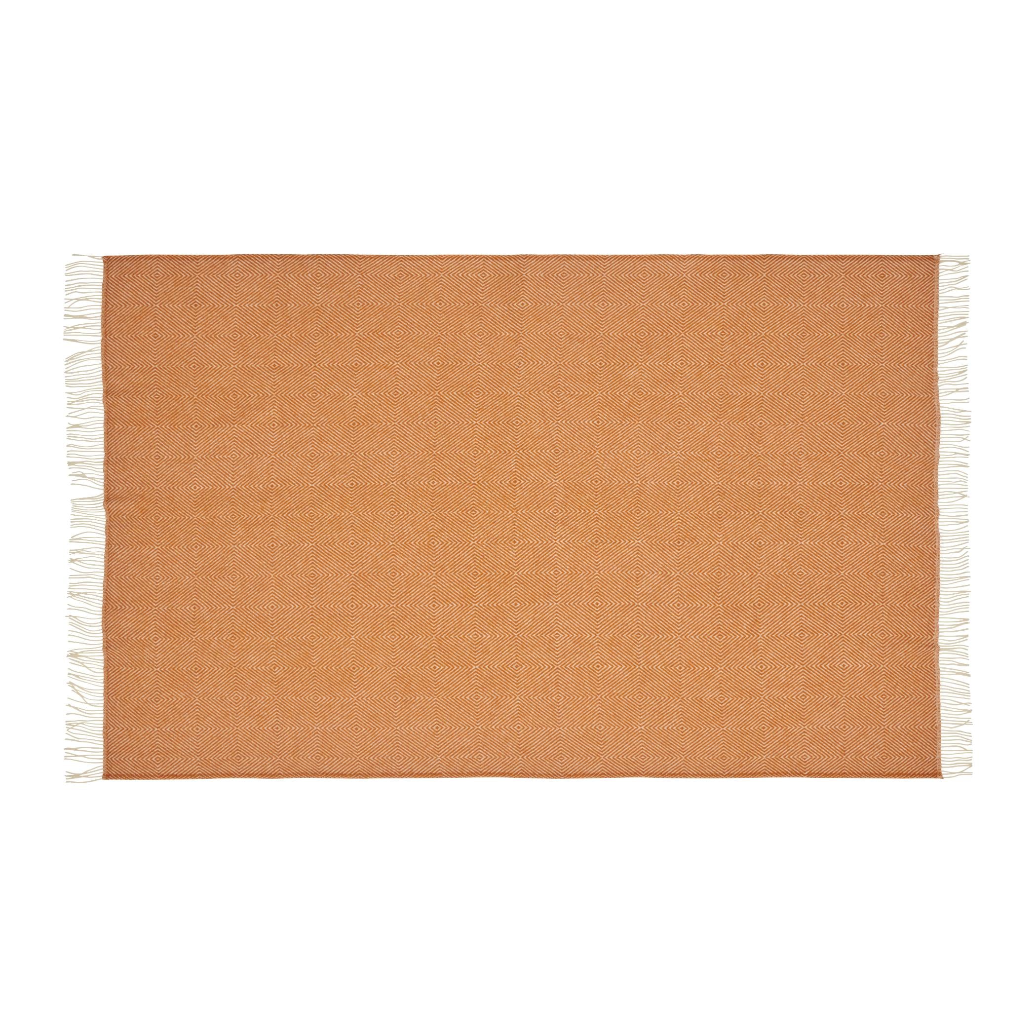 Silkeborg Uldspinderi ApS Fanø 140x240 cm Throw 08109 Cinnamon