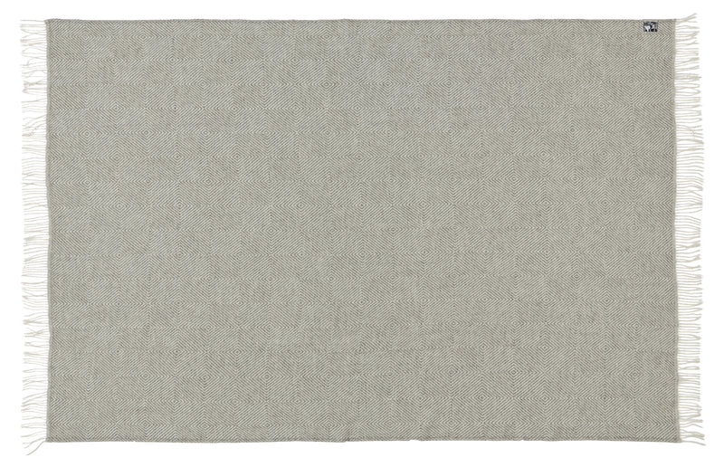 Silkeborg Uldspinderi ApS Fanø 220x260 cm Blanket 00109 Light Nordic Grey