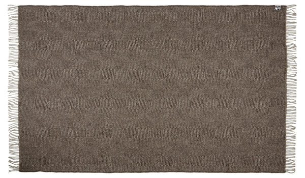 Silkeborg Uldspinderi ApS Fanø 85x130 cm Throw 00108 Ash Brown