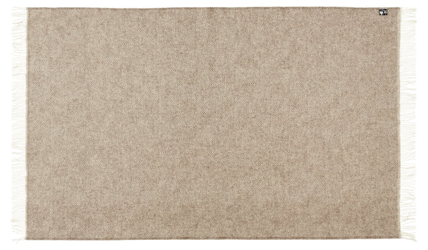 Silkeborg Uldspinderi ApS Fanø Throw 140x240 cm Throw 00119 Birch Sand