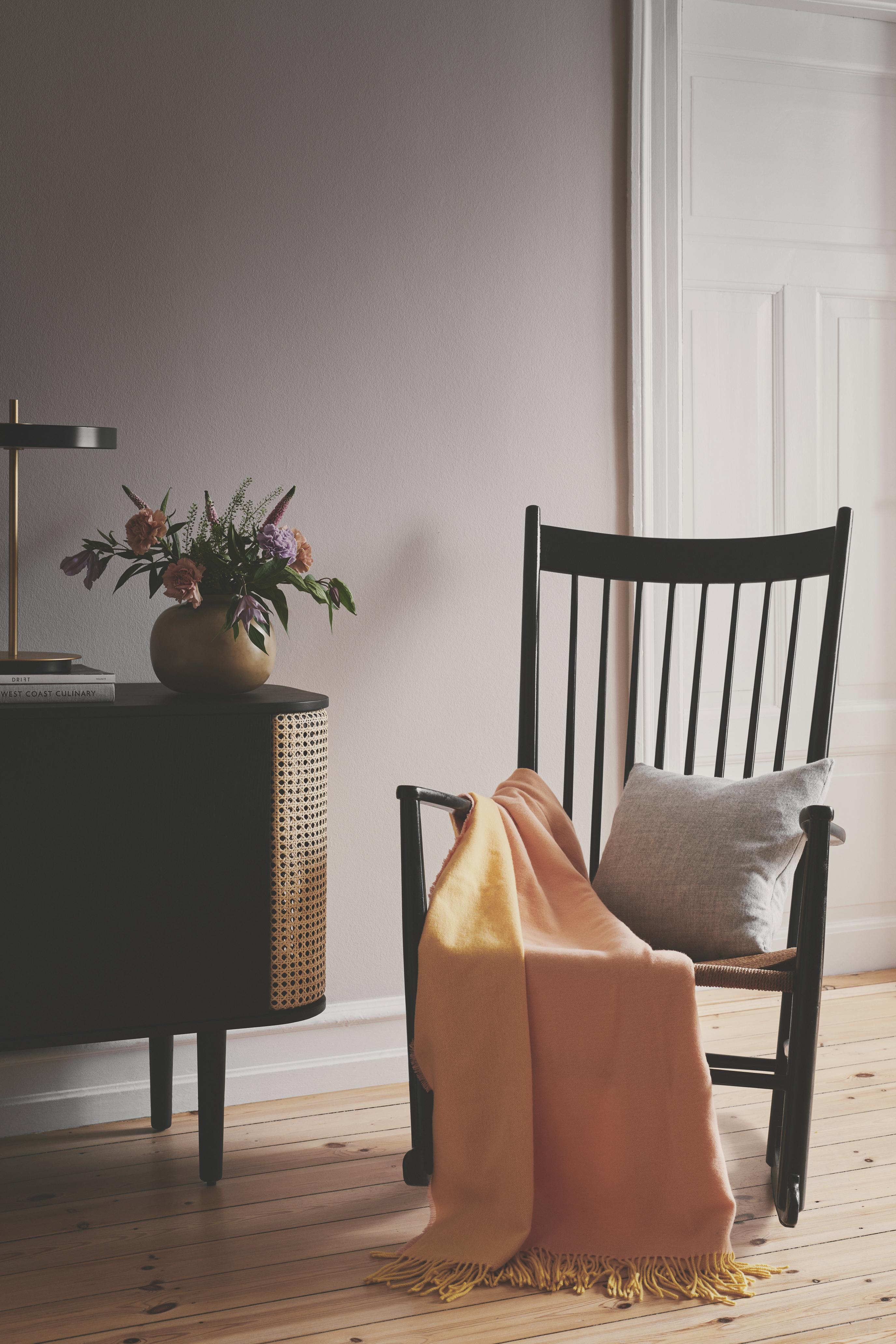 Silkeborg Uldspinderi ApS Franja 170x140 cm Throw 1231 - Butter Peach