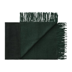 Silkeborg Uldspinderi ApS Franja Throw 170x140 cm Throw 01237 Green-Black