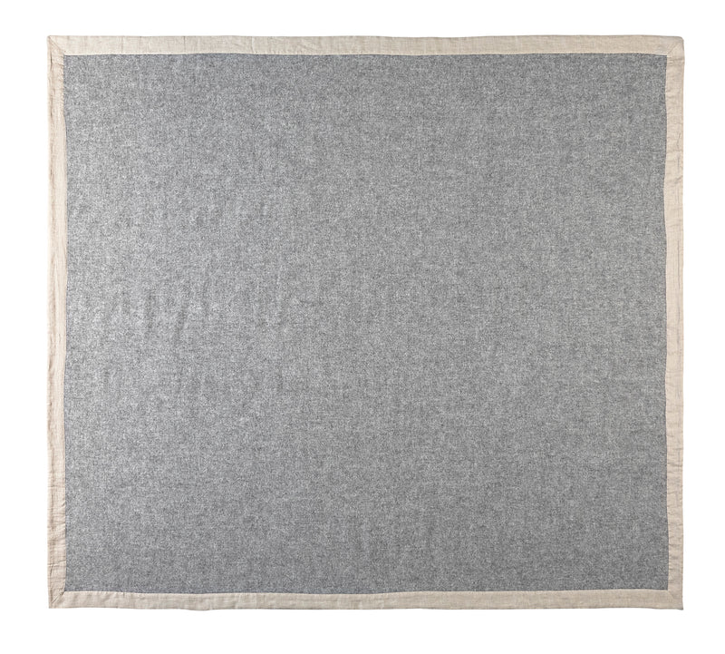 Silkeborg Uldspinderi ApS Gotland 220x240 cm Blanket 00115 Nordic Grey