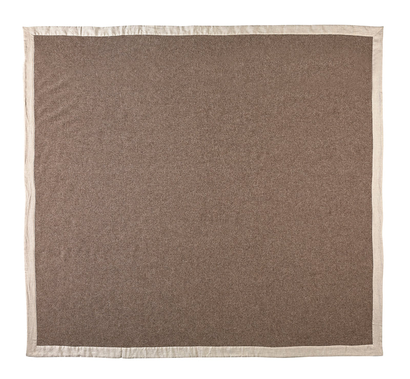 Silkeborg Uldspinderi ApS Gotland 220x240 cm Blanket 00120 Gotland Brown