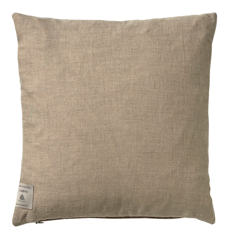 Silkeborg Uldspinderi ApS Gotland Cushion 50x50 cm Cushion 00116 Dark Nordic Grey