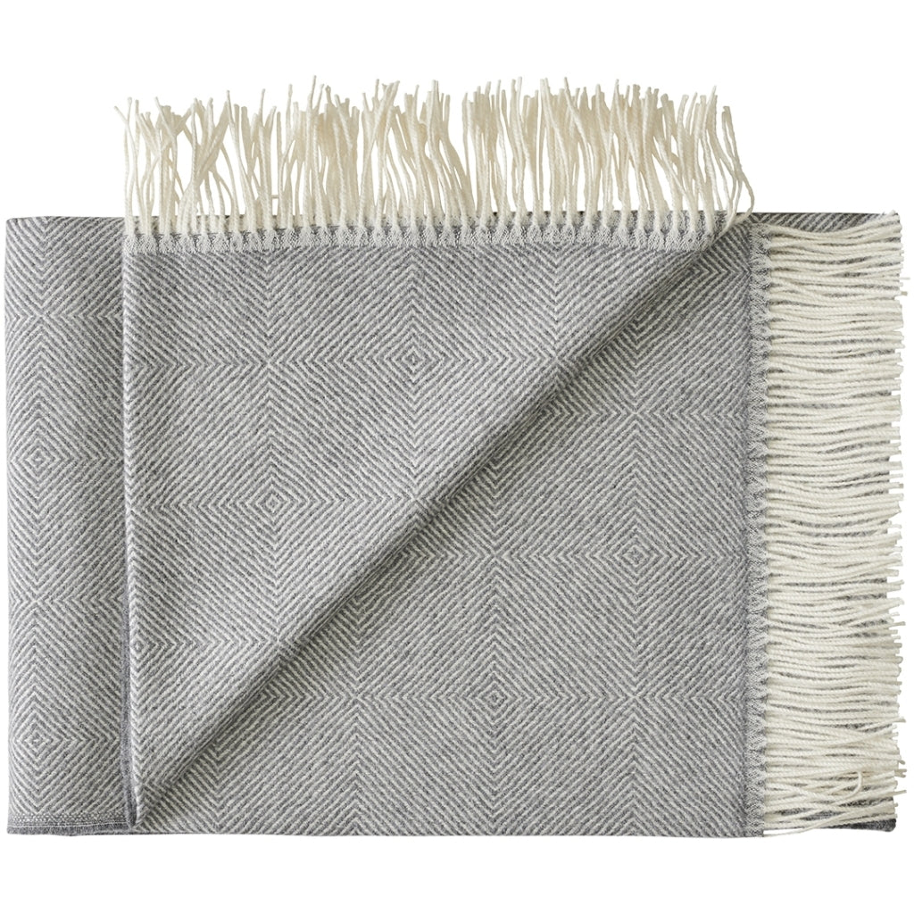 Silkeborg Uldspinderi ApS La Paz 130x200 cm Throw 00435 Medium Grey
