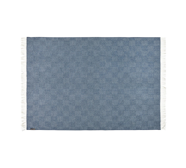 Silkeborg Uldspinderi ApS La Paz Throw 130x200 cm Throw 00726 Denim Blue