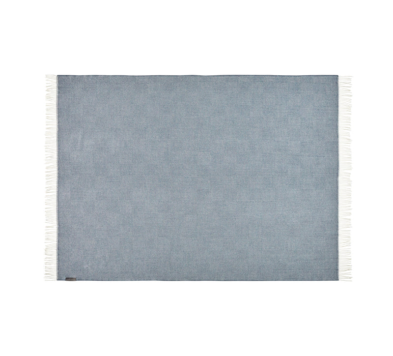 Silkeborg Uldspinderi ApS La Paz Throw 130x200 cm Throw 00791 Petrol Blue