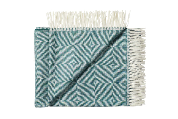 Silkeborg Uldspinderi ApS La Paz Throw 130x200 cm Throw 00819 Teal Green