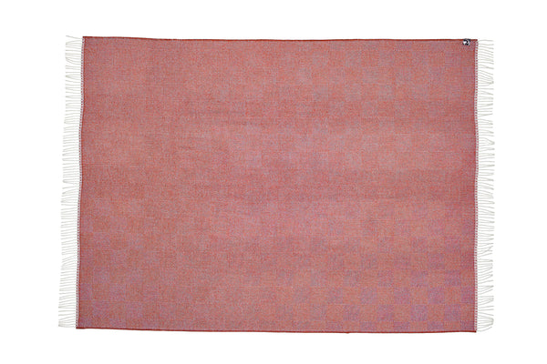 Silkeborg Uldspinderi ApS La Paz Throw 130x200 cm Throw 01496 Ruby