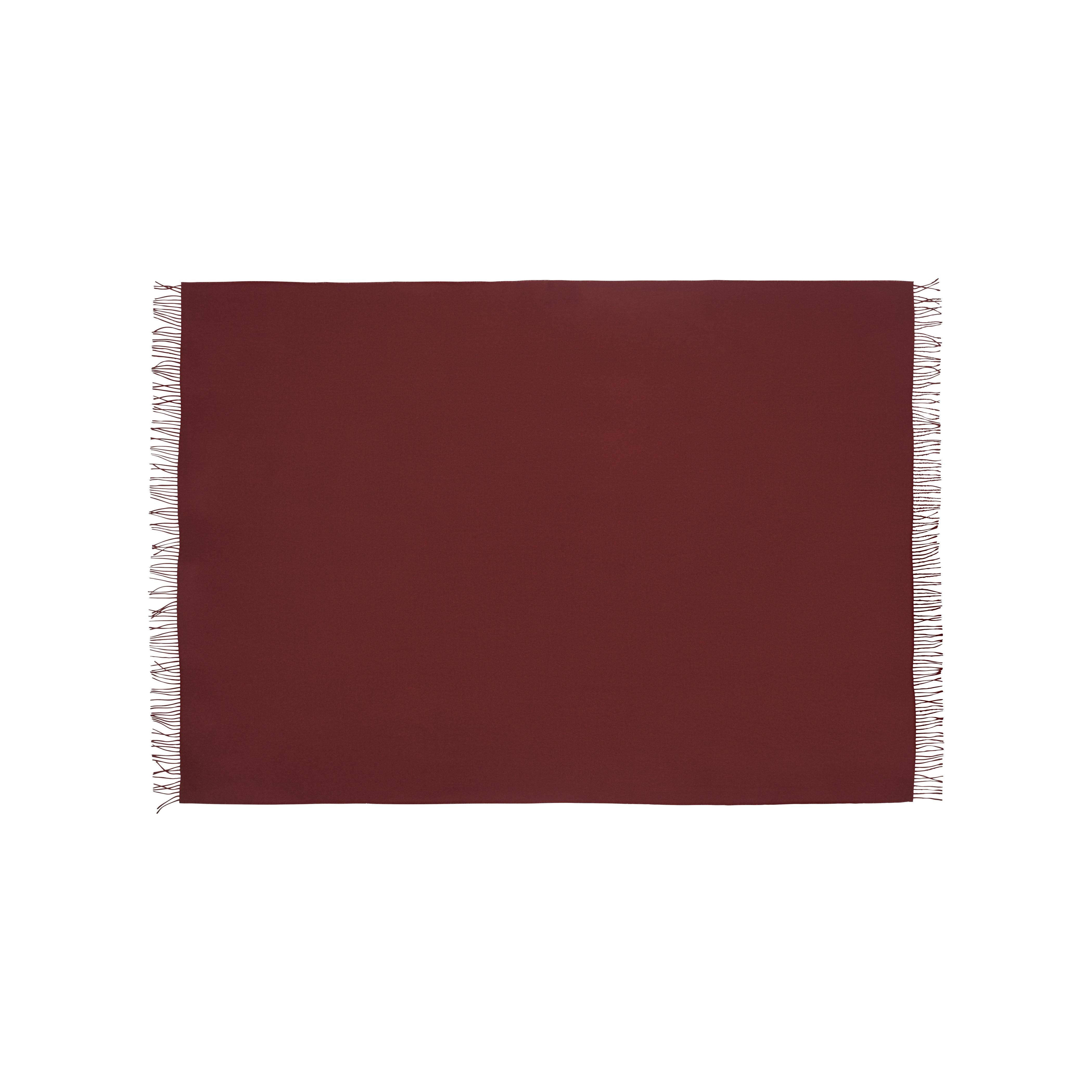 Silkeborg Uldspinderi ApS Lima 130x200 cm Throw 03524 Beetroot (16824)