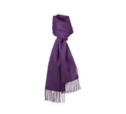 Silkeborg Uldspinderi ApS Lima Halstørklæde 30x200 cm Scarf 1800 Dark Purple