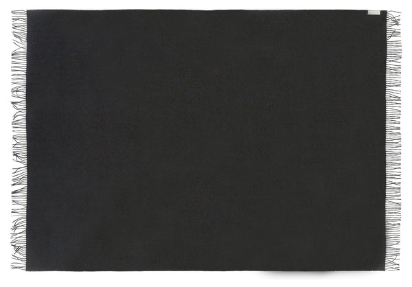 Silkeborg Uldspinderi ApS Lima Throw 130x200 cm Throw 00500 Black