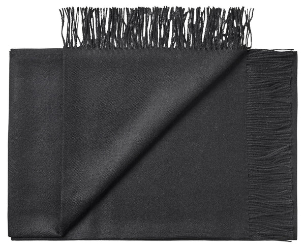 Silkeborg Uldspinderi ApS Lima Throw 130x200 cm Throw 00500 Black