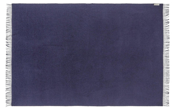 Silkeborg Uldspinderi ApS Lima Throw 130x200 cm Throw 01667 Navy Blue