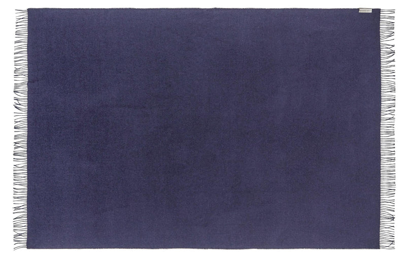 Silkeborg Uldspinderi ApS Lima Throw 130x200 cm Throw 01667 Navy Blue