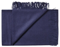 Silkeborg Uldspinderi ApS Lima Throw 130x200 cm Throw 01667 Navy Blue