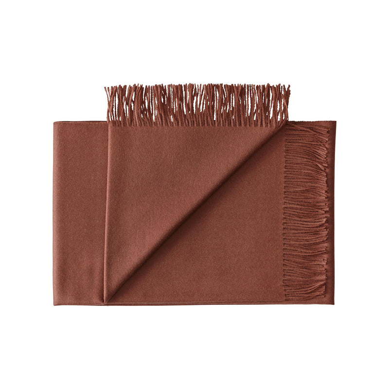 Silkeborg Uldspinderi ApS Lima Throw 130x200 cm Throw 03109 Rosewood (16825)