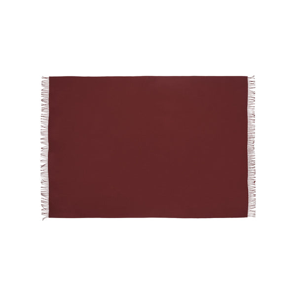 Silkeborg Uldspinderi ApS Lima Throw 130x200 cm Throw 03524 Beetroot (16824)