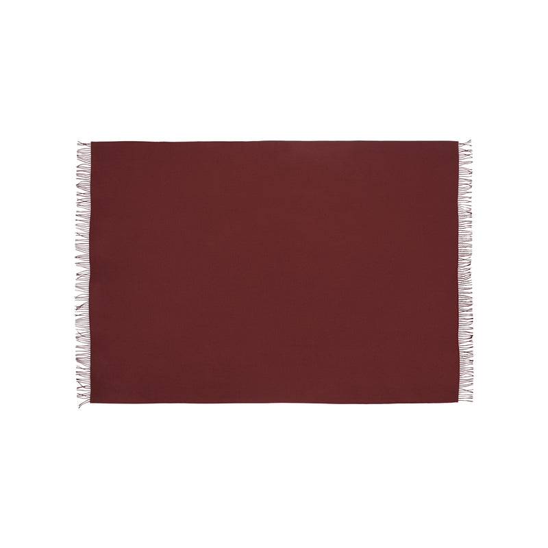 Silkeborg Uldspinderi ApS Lima Throw 130x200 cm Throw 03524 Beetroot (16824)