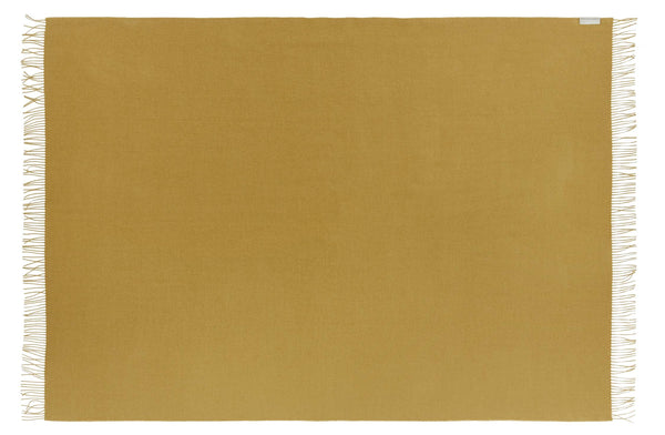 Silkeborg Uldspinderi ApS Lima Throw 130x200 cm Throw 05500 Ochre Yellow