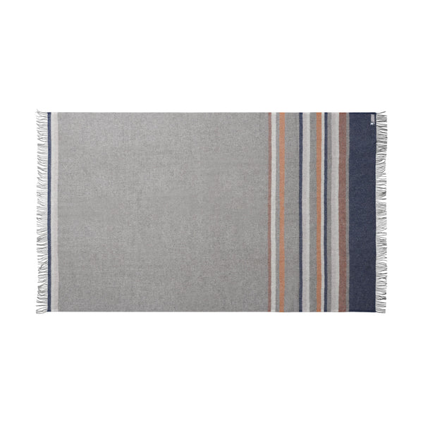 Silkeborg Uldspinderi ApS Lyø 140x240 cm Throw 00835 Grey Navy