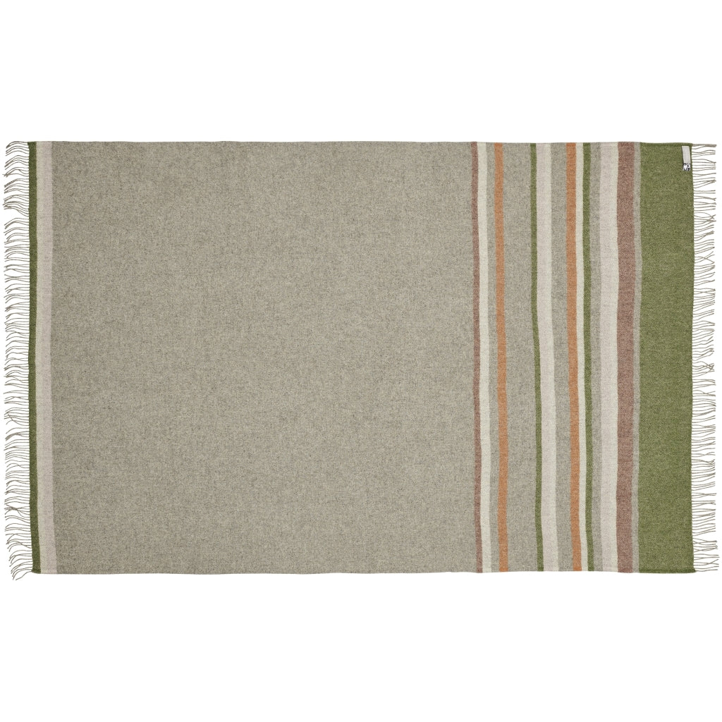 Silkeborg Uldspinderi ApS Lyø 140x240 cm Throw 00838 Pine Forest
