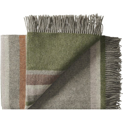 Silkeborg Uldspinderi ApS Lyø 140x240 cm Throw 00838 Pine Forest