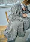 Silkeborg Uldspinderi ApS Mandø 140x240 cm Throw 00155 Nordic Grey