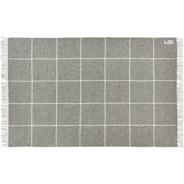 Silkeborg Uldspinderi ApS Mandø 220x260 cm Blanket 00155 Nordic Grey