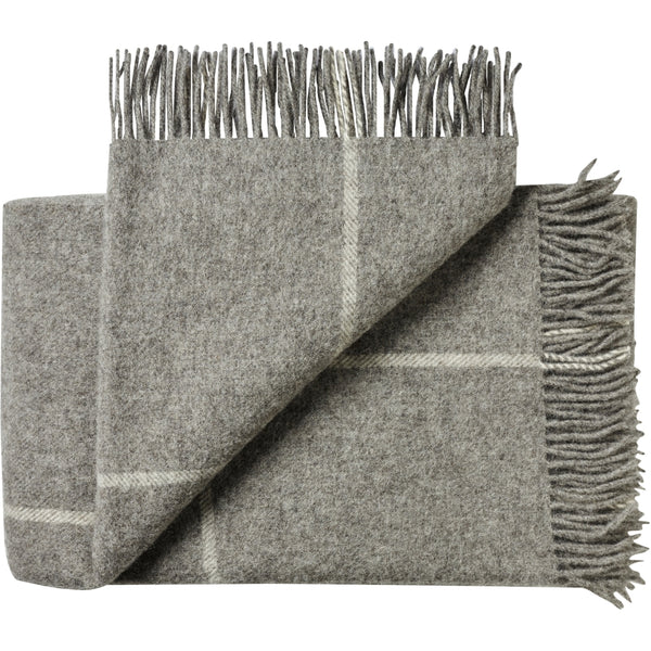 Silkeborg Uldspinderi ApS Mandø 220x260 cm Blanket 00155 Nordic Grey