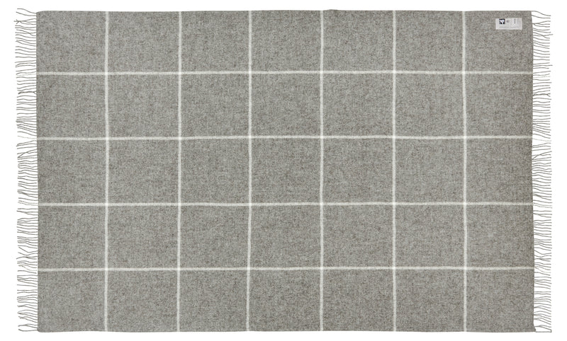 Silkeborg Uldspinderi ApS Mandø Throw 140x240 cm Throw 00155 Nordic Grey