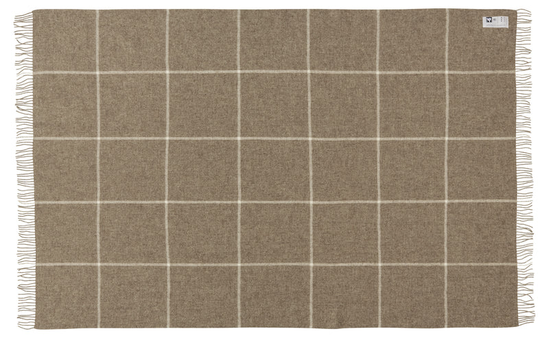 Silkeborg Uldspinderi ApS Mandø Throw 140x240 cm Throw 00168 Oak Brown