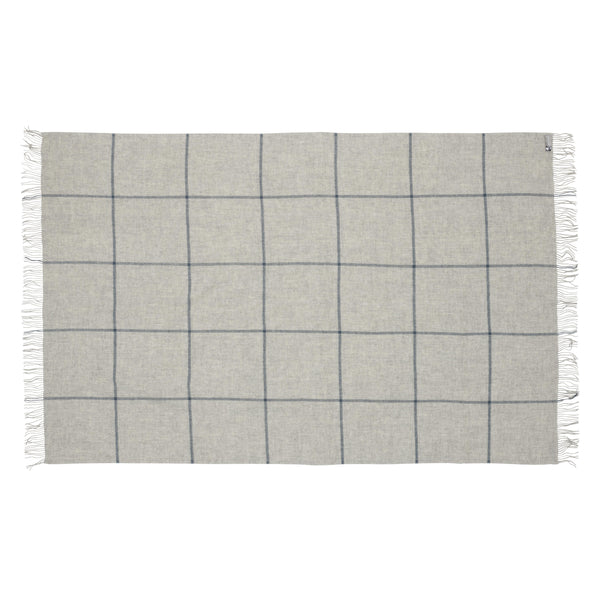 Silkeborg Uldspinderi ApS Mandø Throw 140x240 cm Throw 01111 Light Grey (02155)