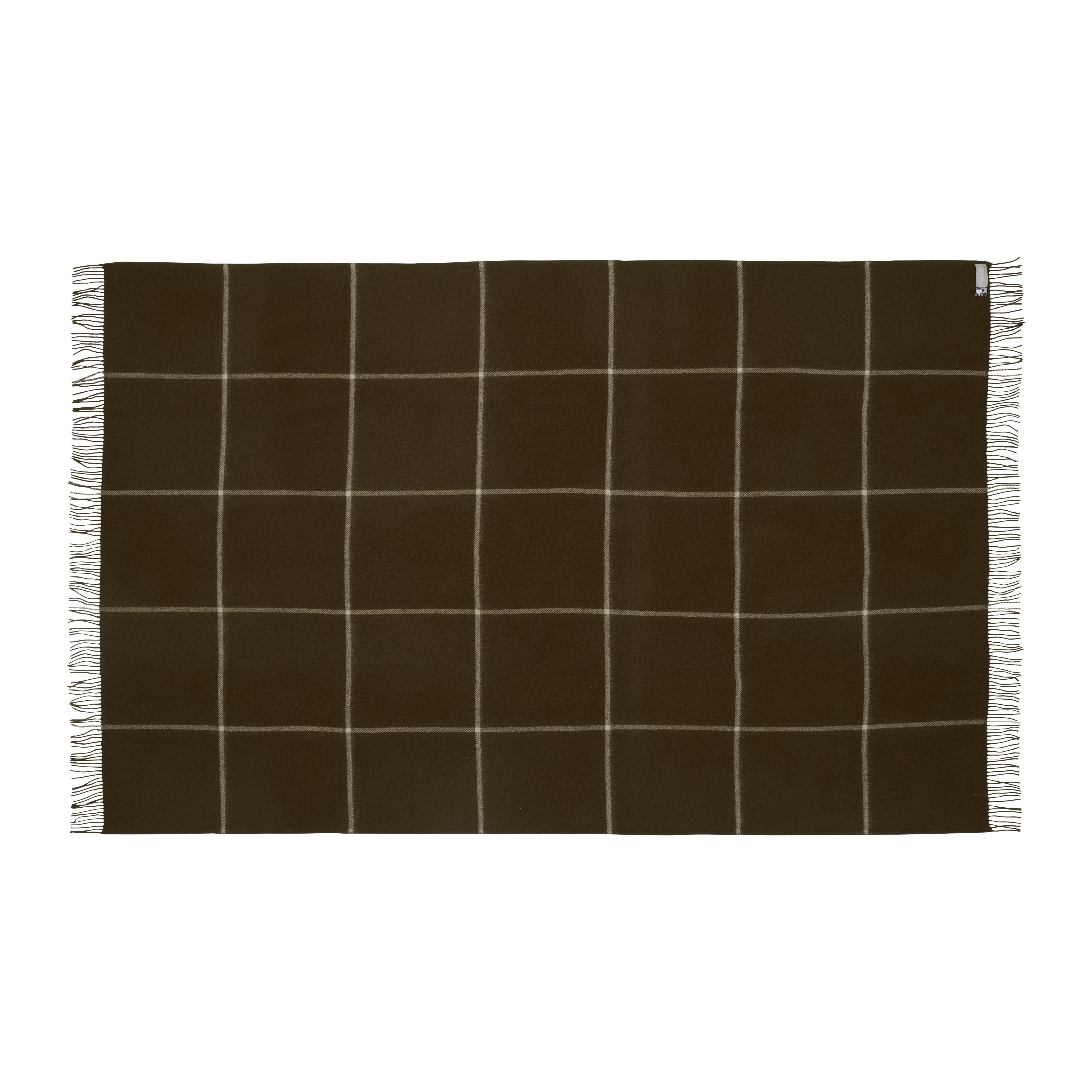 Silkeborg Uldspinderi ApS Mandø 140x240 cm Throw 02109 Seaweed (01155)