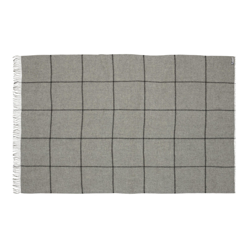 Silkeborg Uldspinderi ApS Mandø Throw 140x240 cm Throw 1115 Medium Grey (04155)