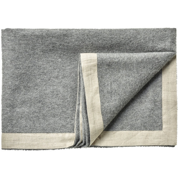 Silkeborg Uldspinderi ApS Mendoza 130x180 cm Throw 00435 Medium Grey