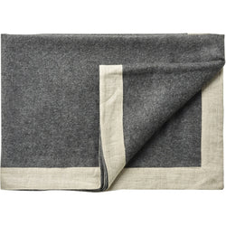 Silkeborg Uldspinderi ApS Mendoza 180x220 cm Blanket 00403 Dark Grey