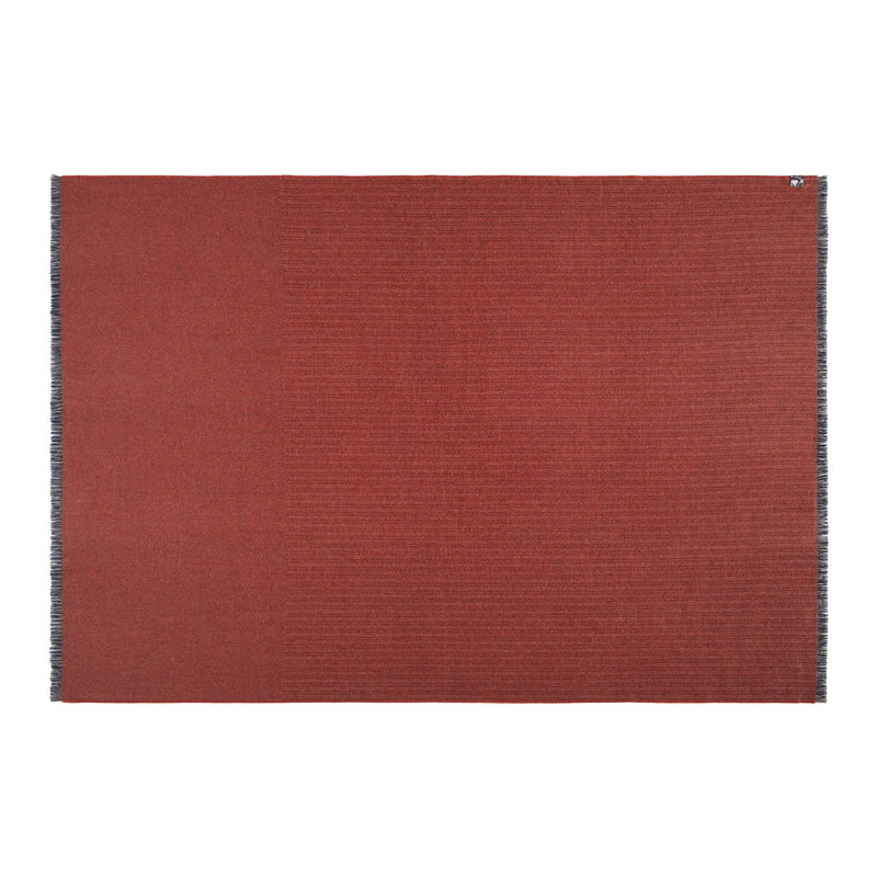 Silkeborg Uldspinderi ApS Pine 130x200 cm Throw 01667 Blue Terracotta