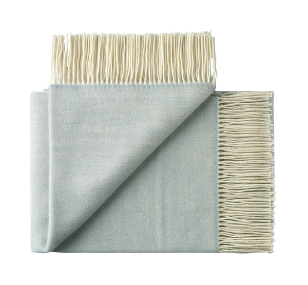 Silkeborg Uldspinderi ApS Porto 130x200 cm Throw 07614 Dawn Blue