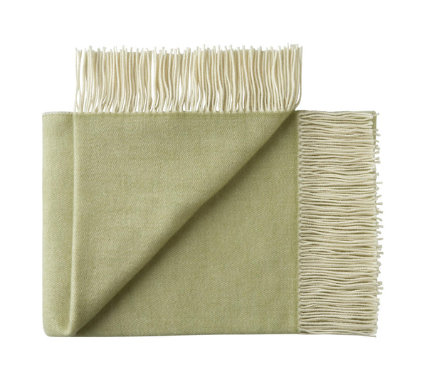 Silkeborg Uldspinderi ApS Porto 130x200 cm Throw 07808 Fennel Green