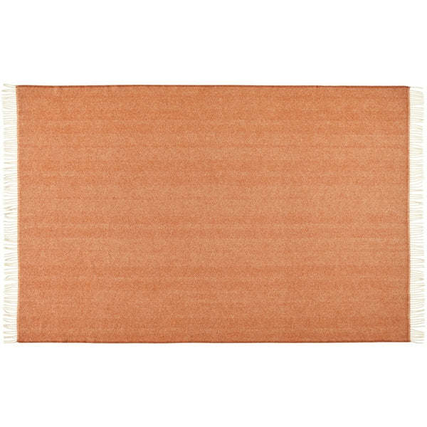 Silkeborg Uldspinderi ApS Rømø 140x240 cm Throw 00106 Apricot Orange